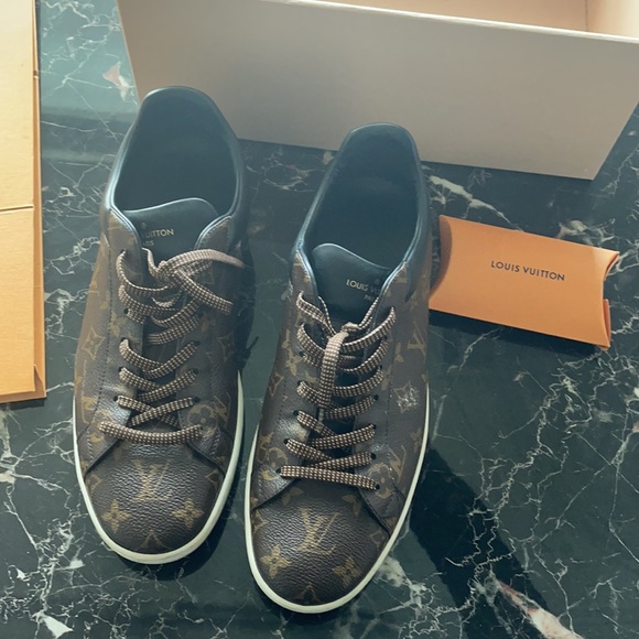 Louis Vuitton Shoes Copy 22 Brown Louis Vuitton Sneakers Poshmark